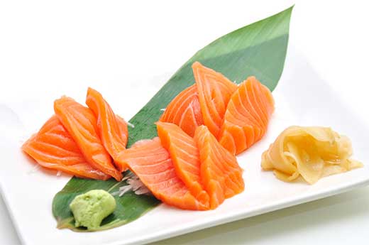 F.Formule midi sashimi ( uniquement  le midi,hors weekend et jours fériers)